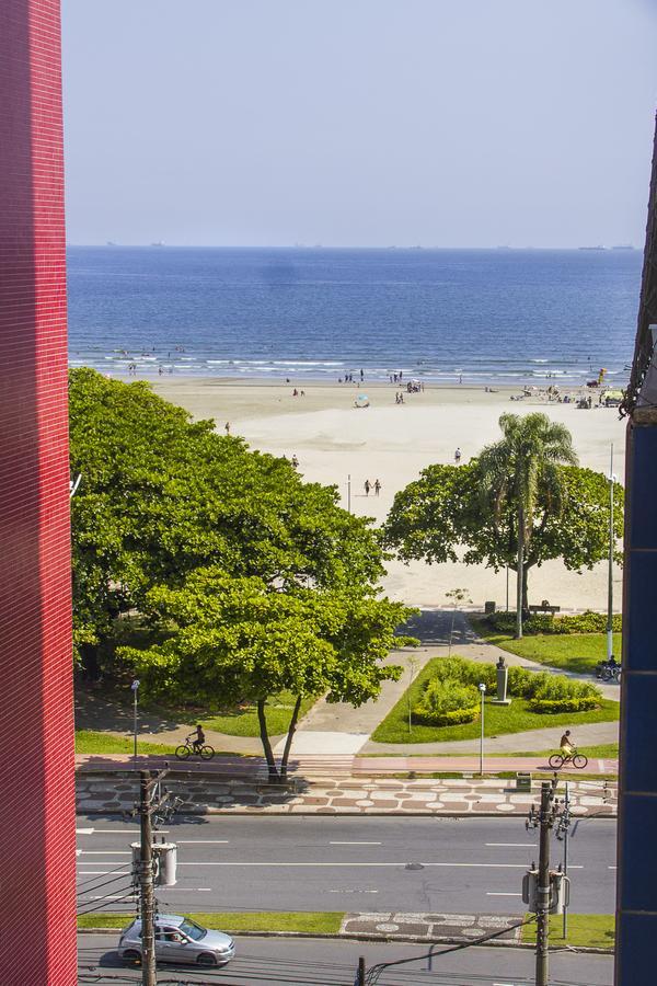 Apto Gonzaga Frente Ao Mar Wi-Fi Santos  Ngoại thất bức ảnh